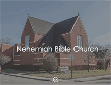 Tablet Screenshot of nehemiahbiblechurch.com